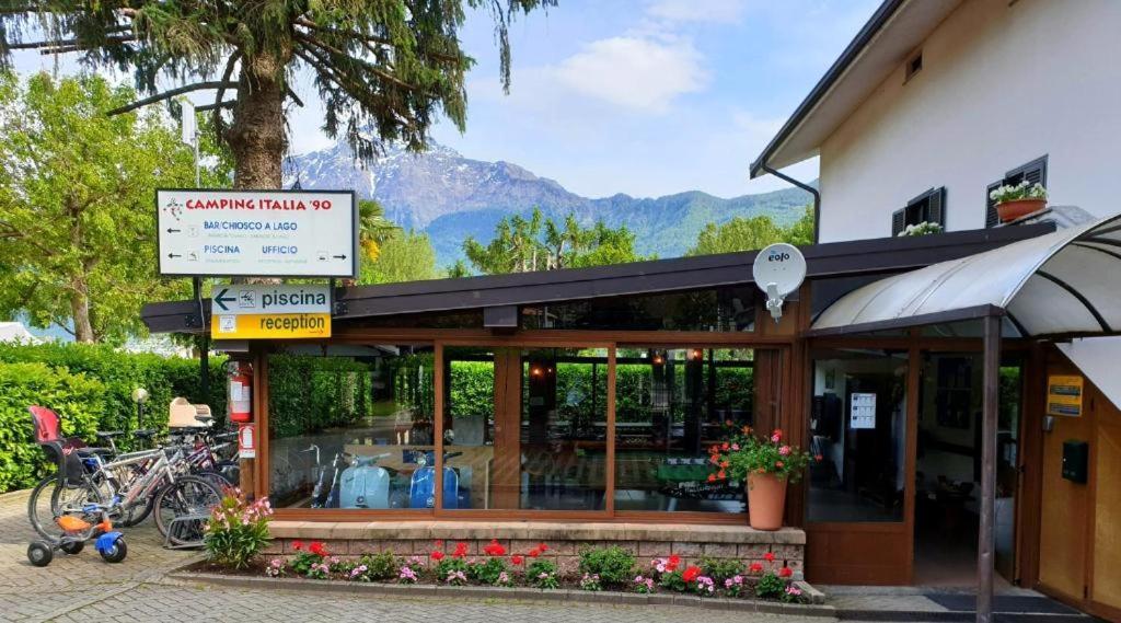 Camping Italia 90 Caravans Domaso Extérieur photo